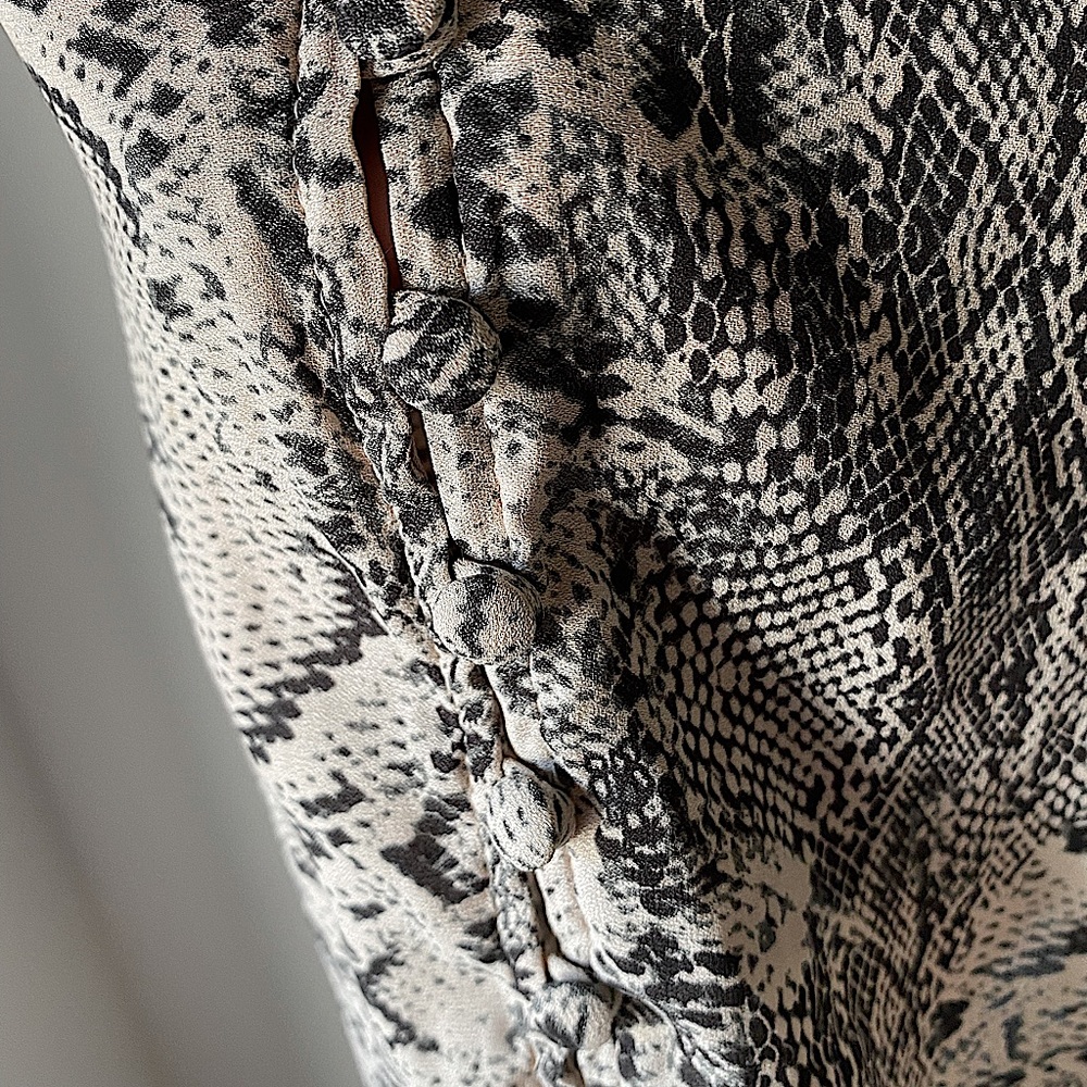 Free People Women's Snakeskin Printed Through The Night Tank S - Picture 3 of 6